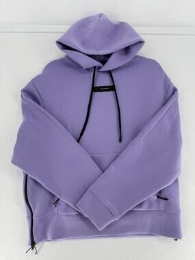 On Running Focus Tech Hoodie Womens M Lilac Purple Pullover 1WF3036